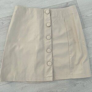 Leather Skirt ( Brand New)
